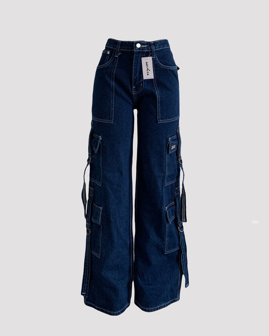Cargo jeans doble