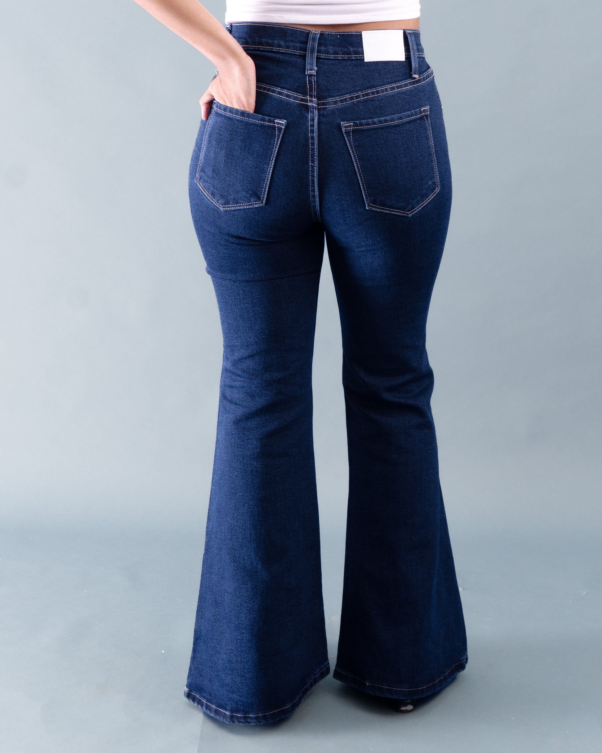 Flare Jeans Azul