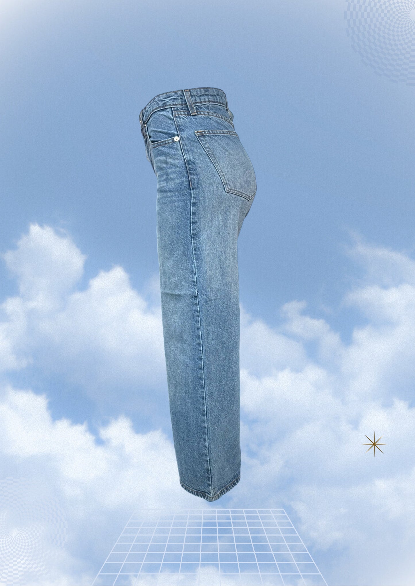 Wide legs jeans