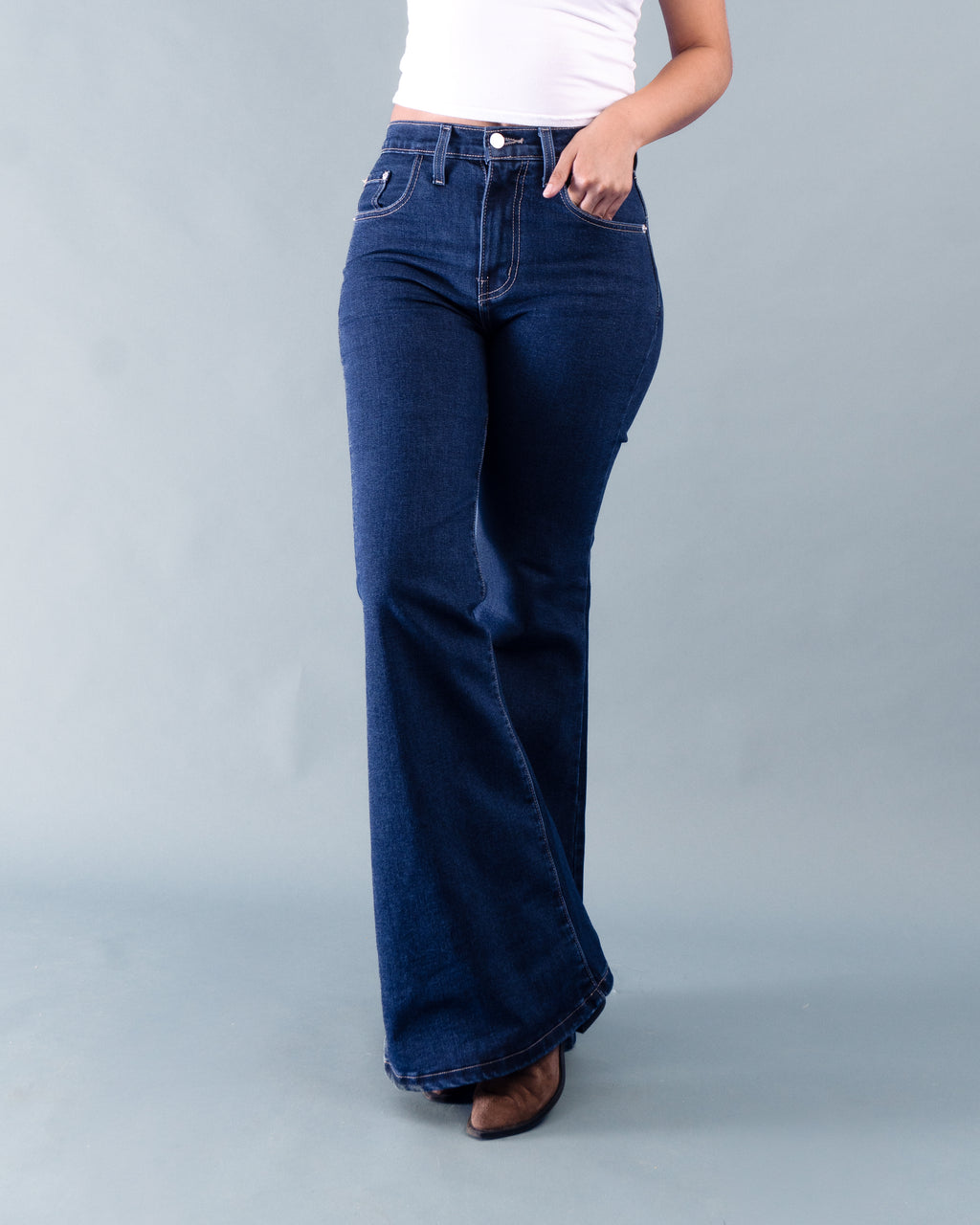 Flare Jeans Azul