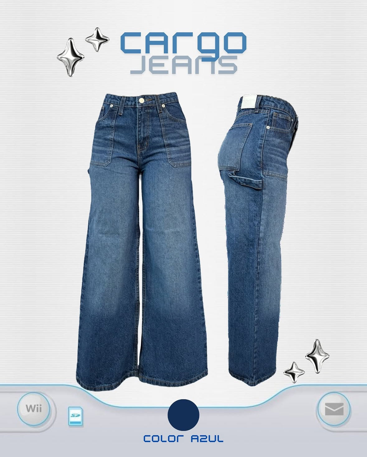 Wide Legs tipo cargo