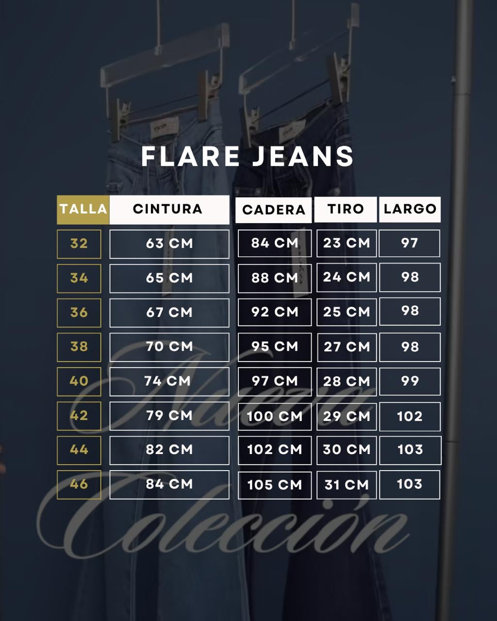 Flare Jeans Celeste