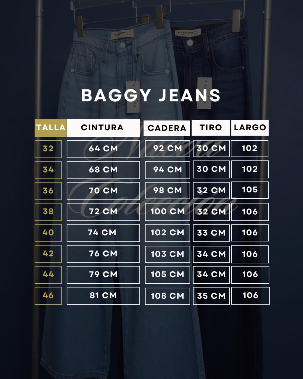 Baggy Jeans Celeste