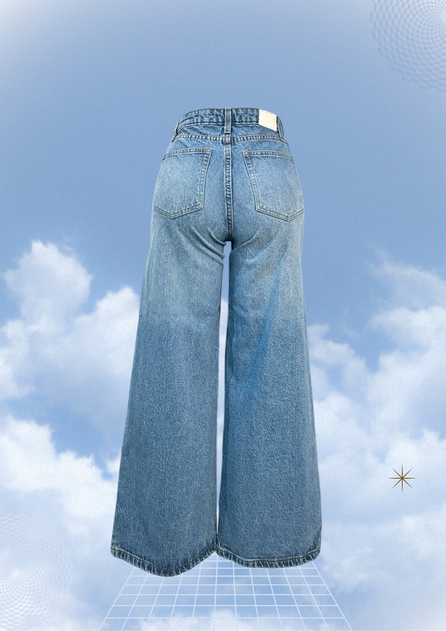 Wide legs jeans