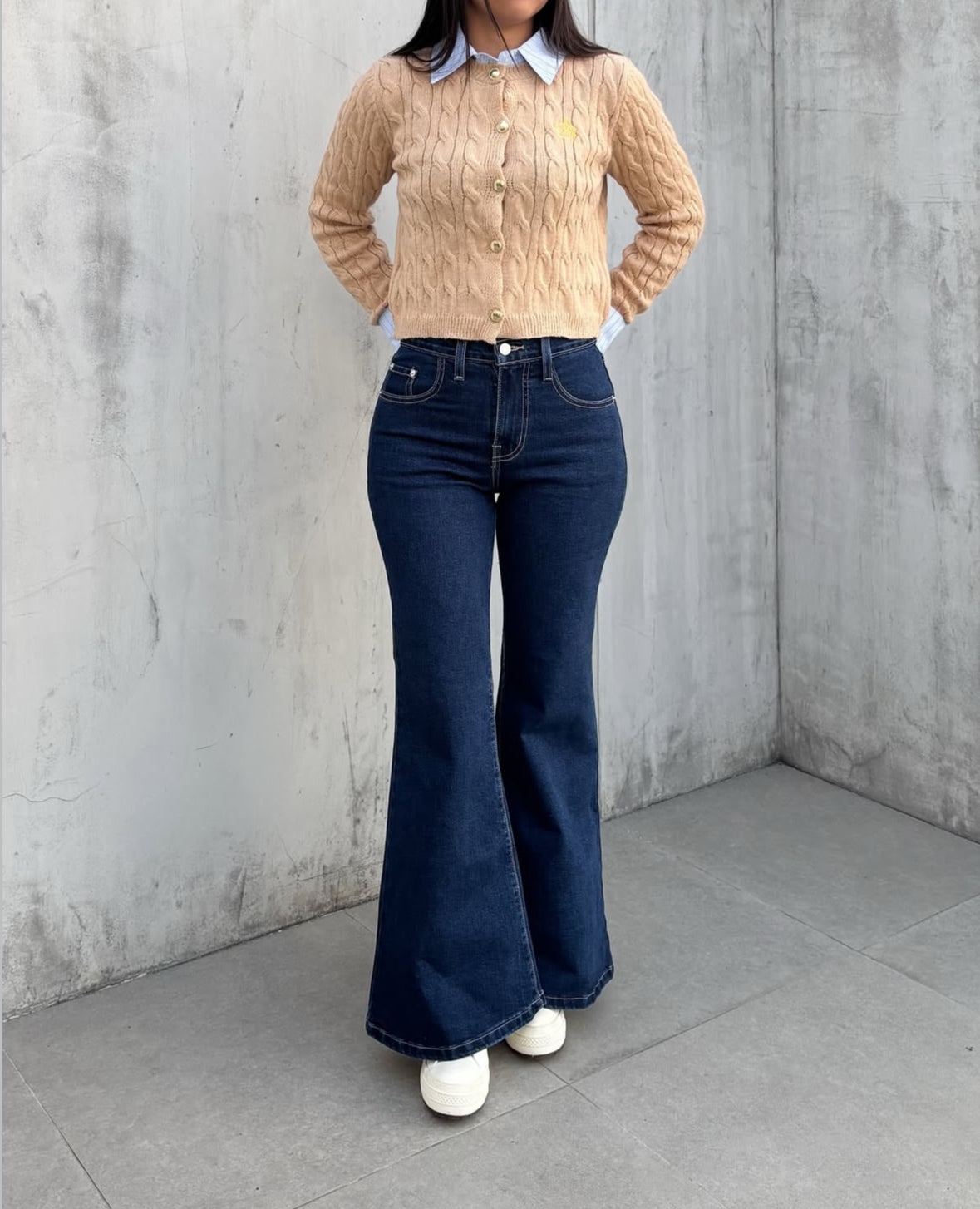 Flare Jeans Azul