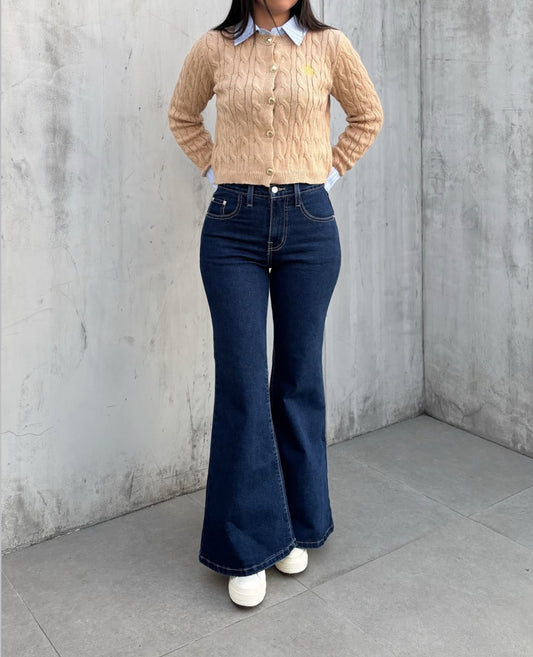 Flare Jeans Azul