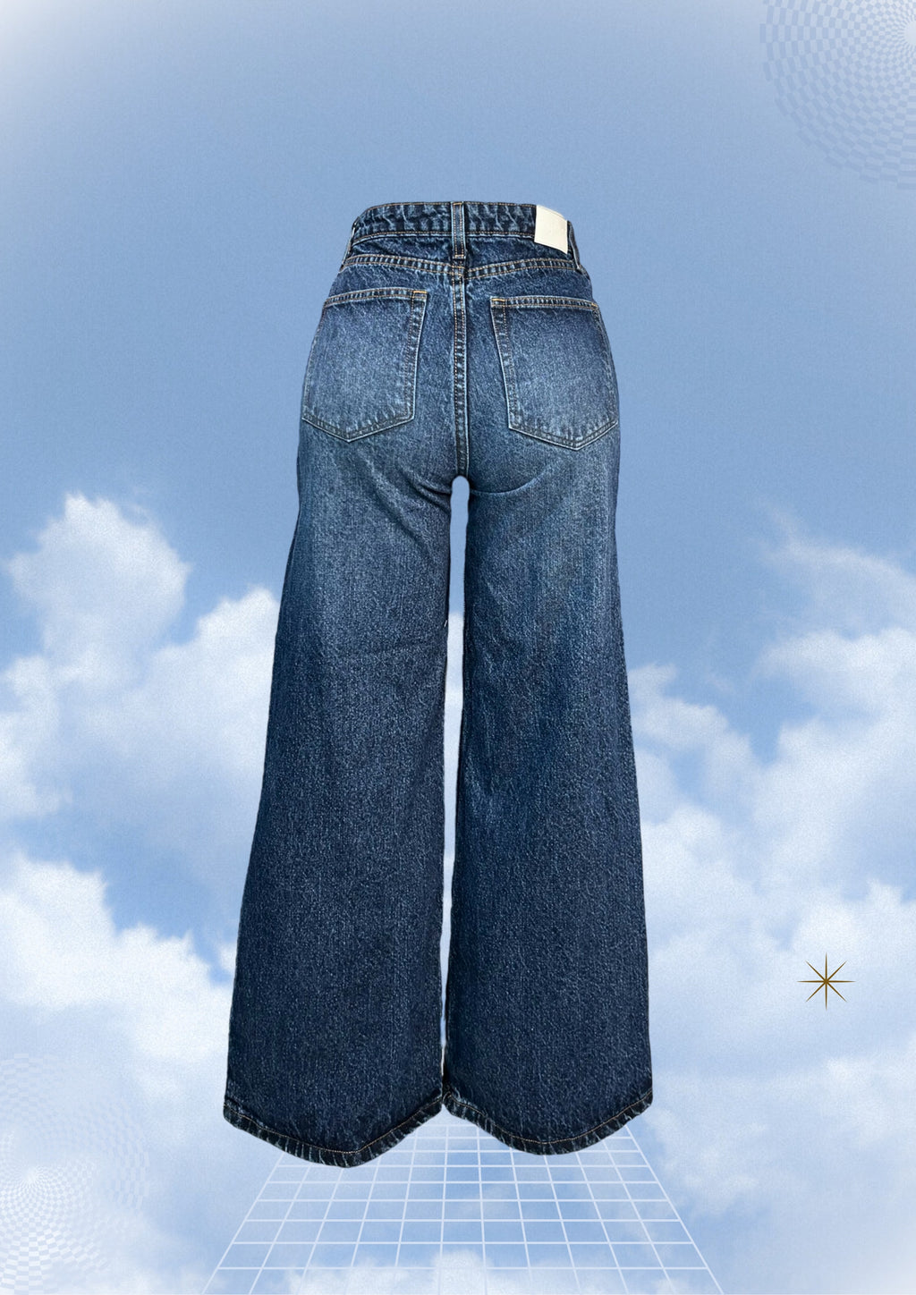 Wide legs jeans