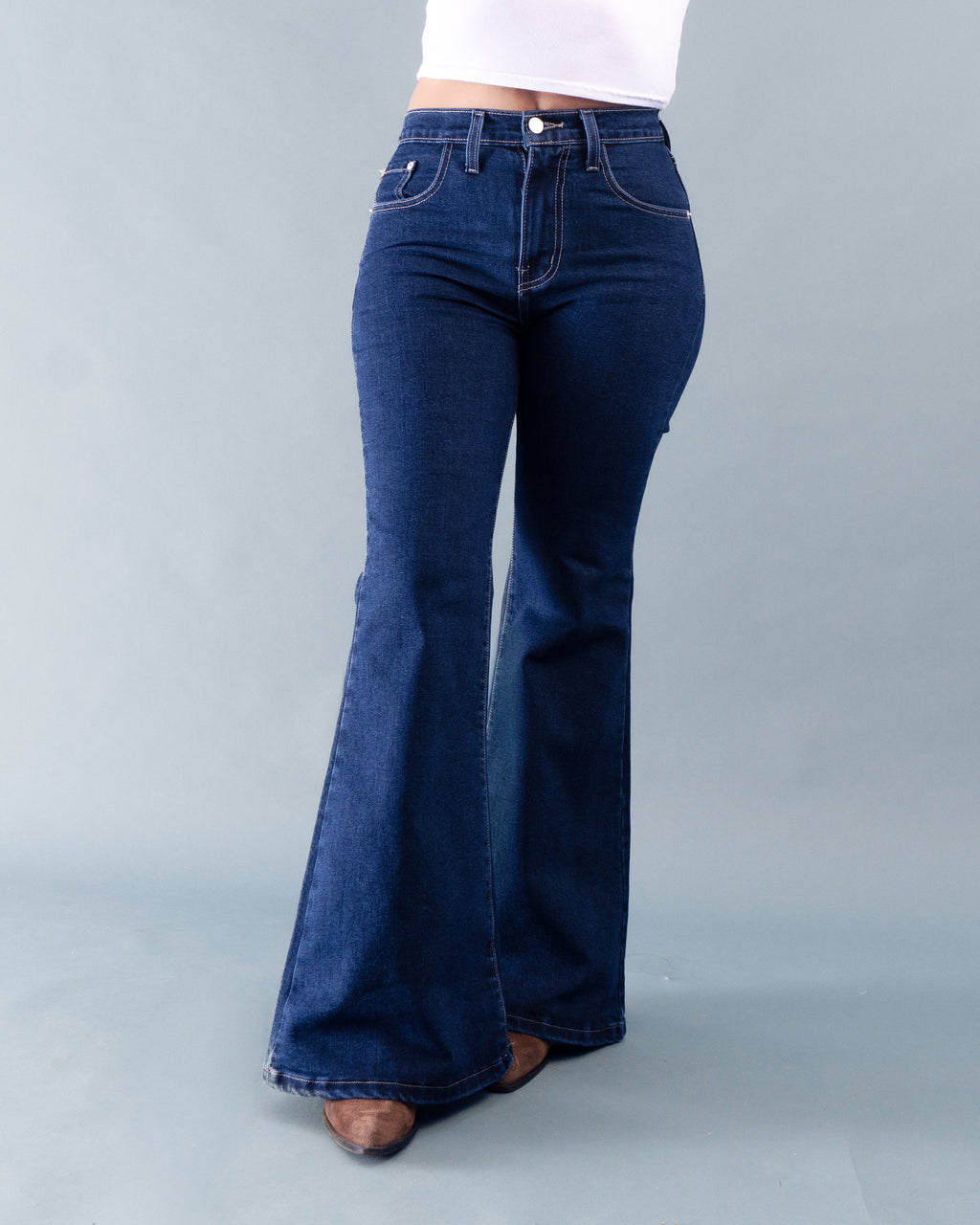 Flare Jeans Azul