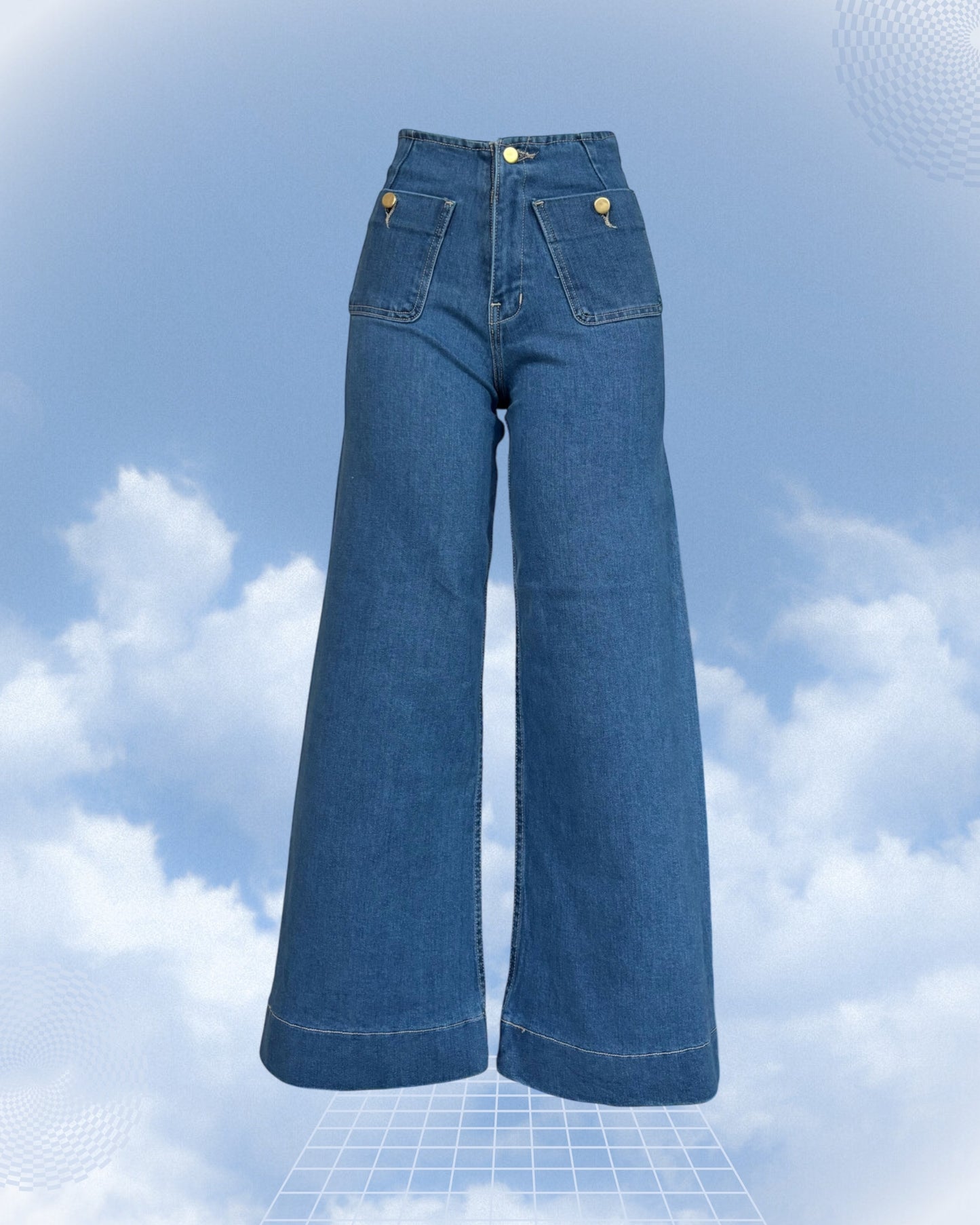 Cloud jeans celeste