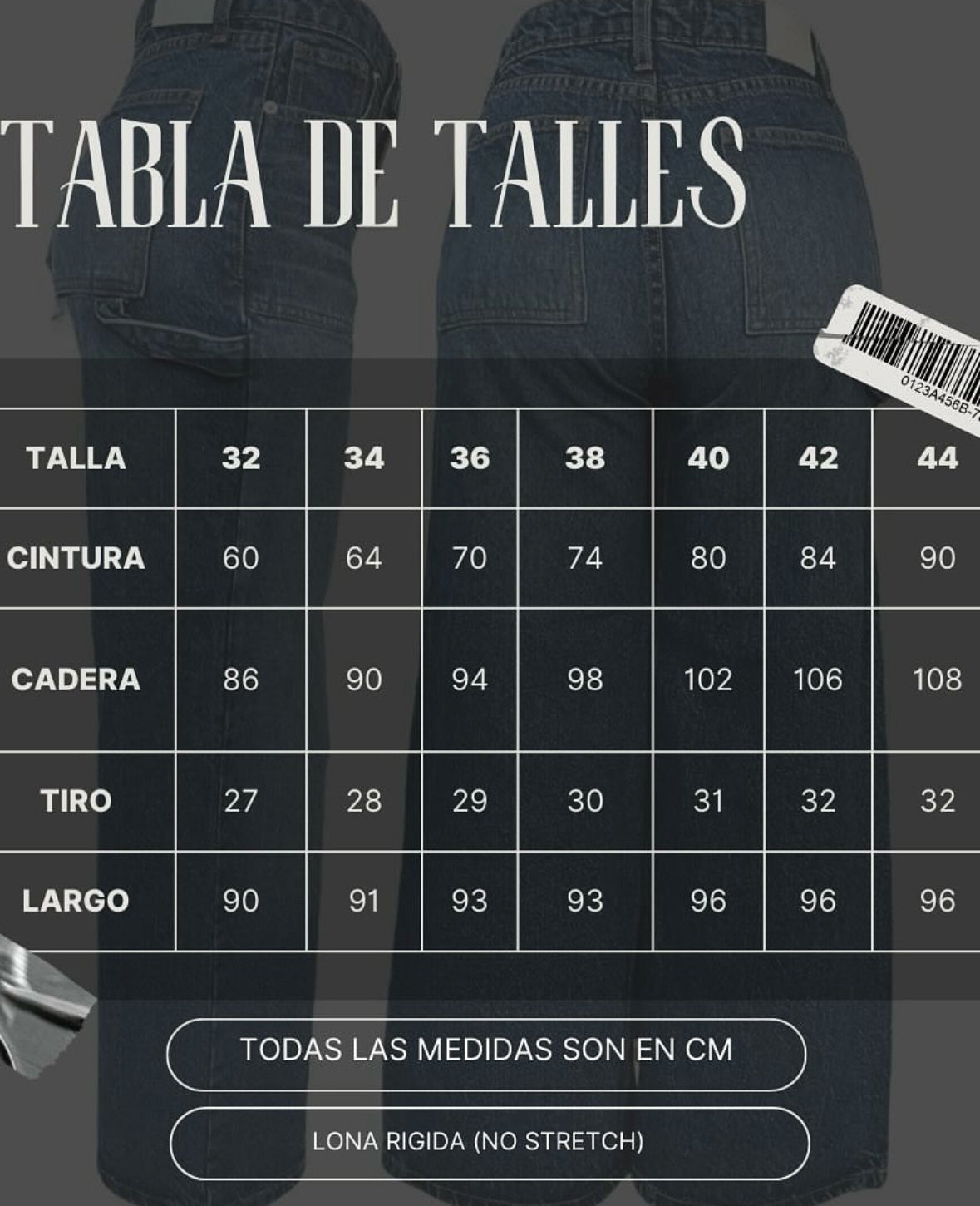 Wide Legs tipo cargo